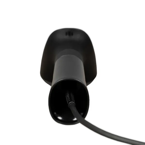 проводной сканер штрих-кода mertech ns031 p2d usb, usb эмуляция rs232 black cable 2m