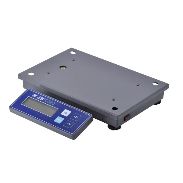 фасовочные настольные весы m-er 224 fu-32.5 steel lcd usb без акб