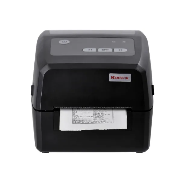 термотрансферный принтер этикеток mertech tlp400h (usb, ethernet)