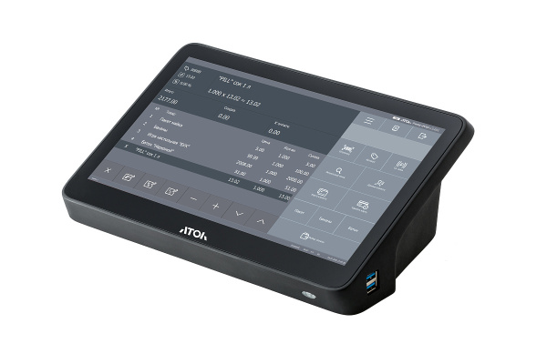 pos терминал атол optima (11.6", j3455, 4 гб ddr3l, ssd 128 гб m.2, без акб, без ос) v7 lite (59458